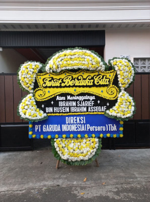 Papan Bunga Duka di Tempuran