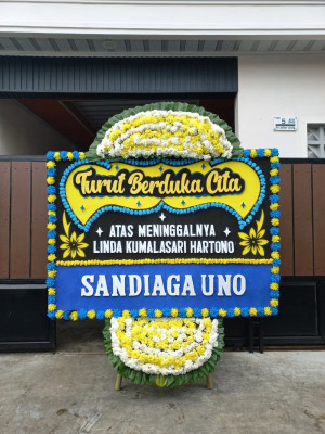 Papan Bunga Duka di Tempuran