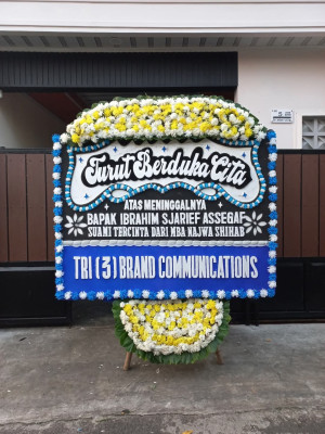 Papan Bunga Duka di Tempuran
